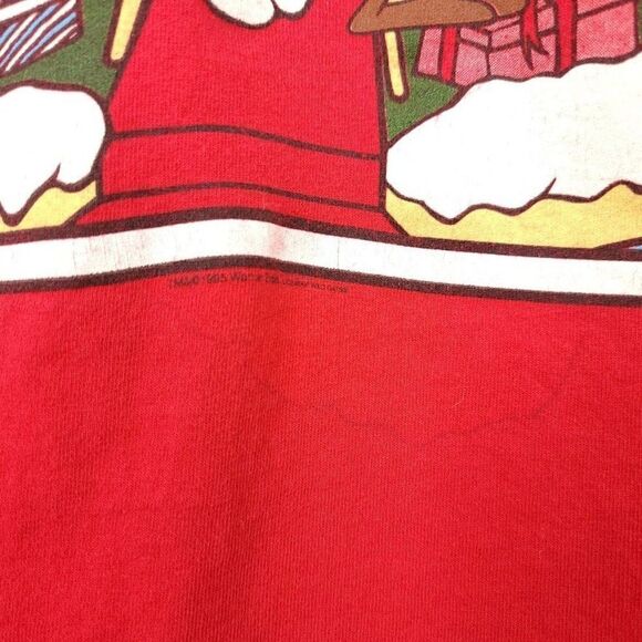 Taz Looney Tunes Christmas T Shirt Vintage 90s Santa Claus Made In USA Mens - Picture 6 of 10